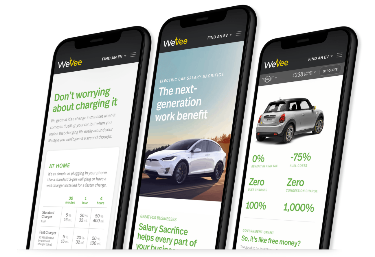 WeVee is an electric car marketplace