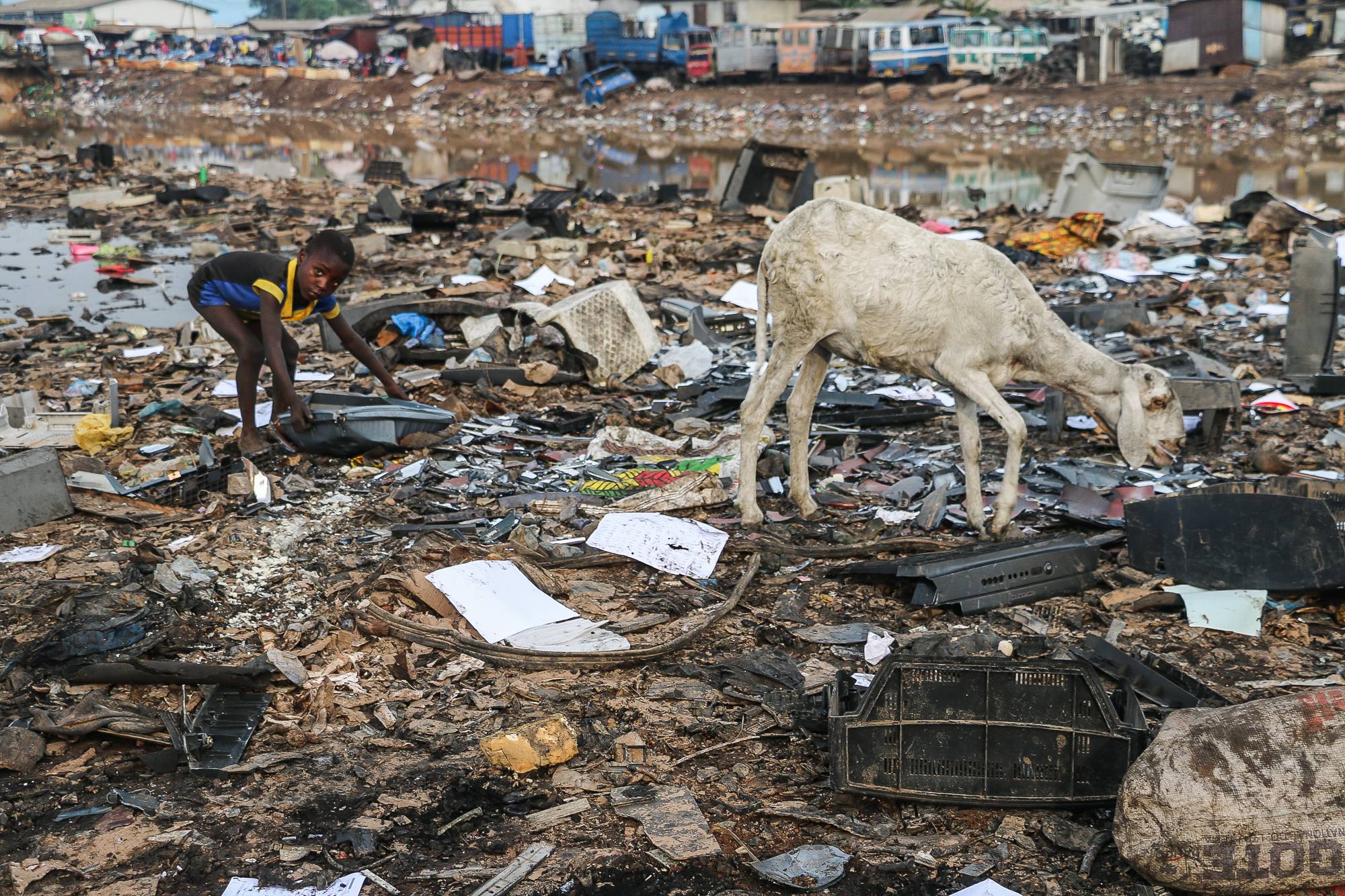 Electronic waste arrives in Africa in the form of ‘donations’