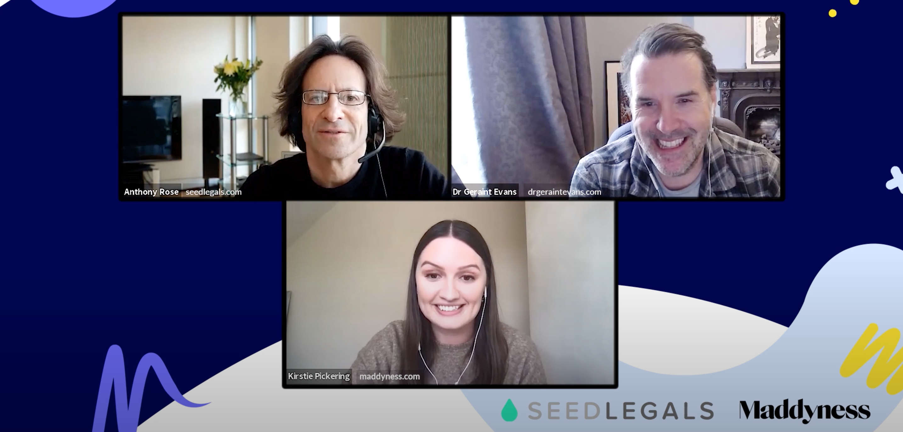 Startups in Bloom: Maddyness UK launches new conversation series with SeedLegals