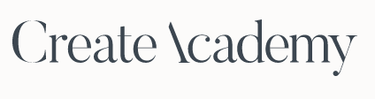 Create Academy Logo