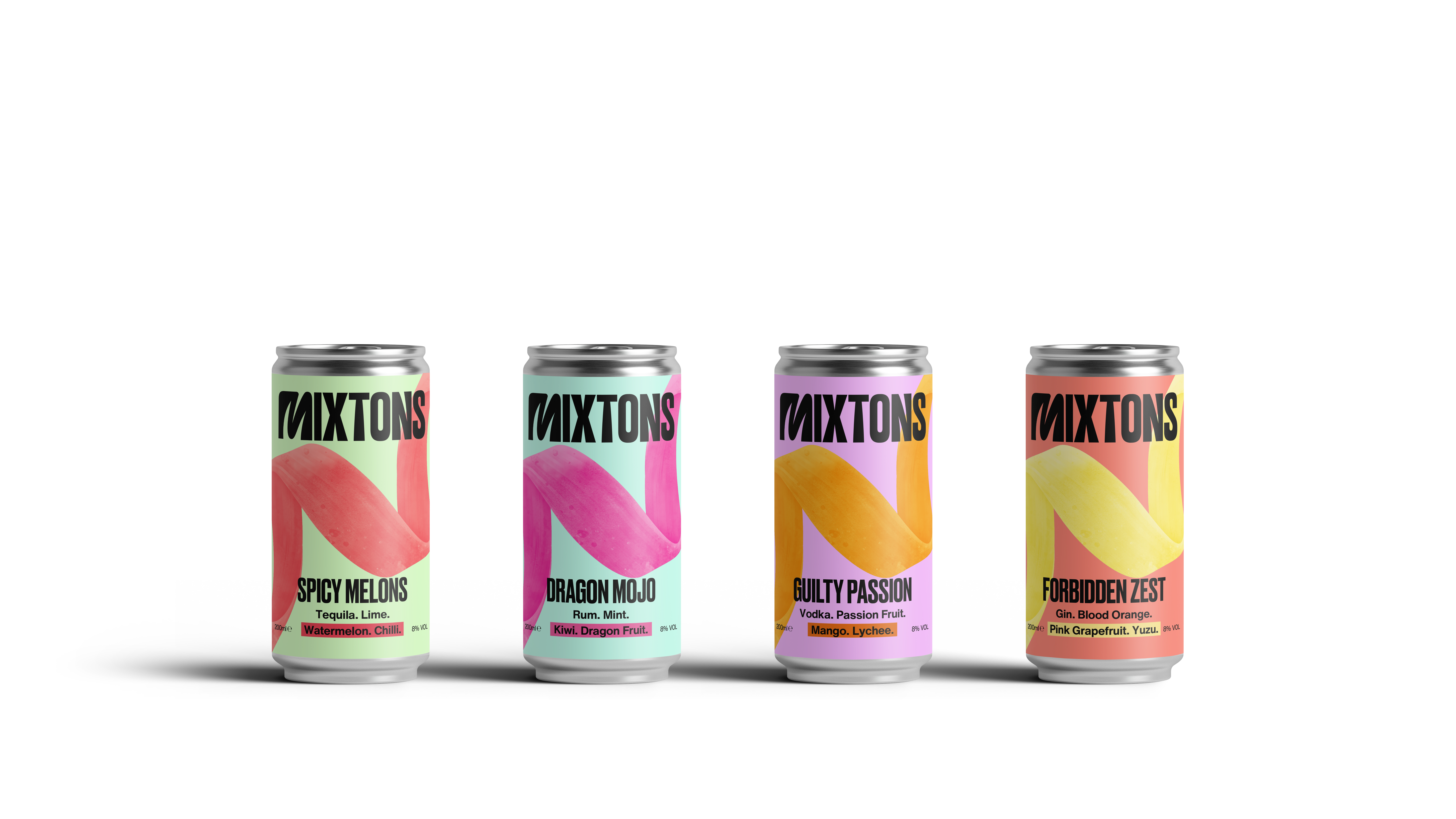 Mixtons, Classic cocktails with a twist